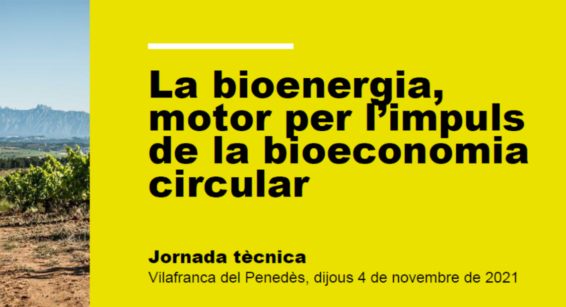 La bioenergia motor per l’impuls de la bioeconomia circular