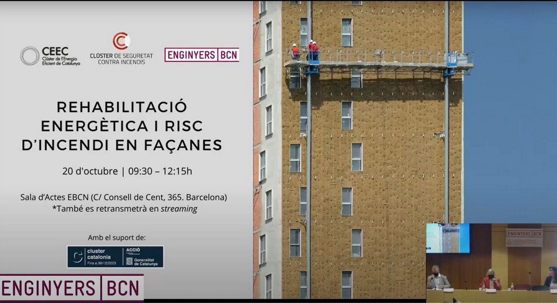 Jornada-CEEC Building refurbishment and fire safety in facades | video