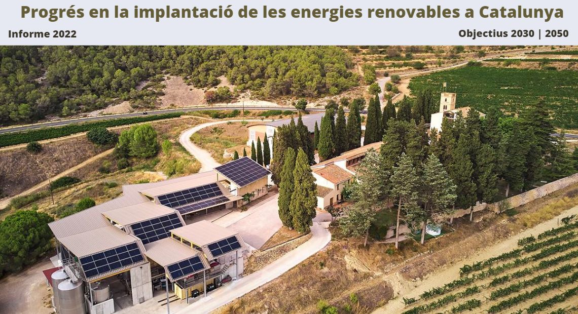 Progrés en la implantació de les energies renovables a Catalunya OberCAT Report 2022 IREC
