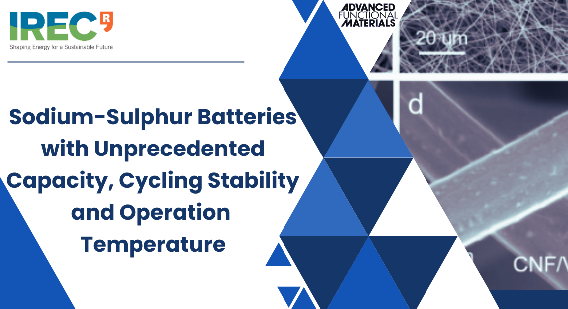Sodium-Sulphur Batteries with Unprecedented Capacity, Cycling Stability and Operation Temperature Range Enabled by a CoFe2O4 Catalytic Additive under an External Magnetic Field by Functional Nanomaterials research group at IREC
