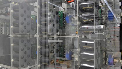 SmartLab - Energy Systems Analytics laboratory Energy systems analytics platform with battery modules and smart energy control equipment
