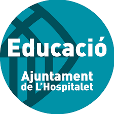 Logo of Educació Ajuntament de L'Hospitalet, a local educational collaborator helping expand the reach of the GARA initiative to schools.