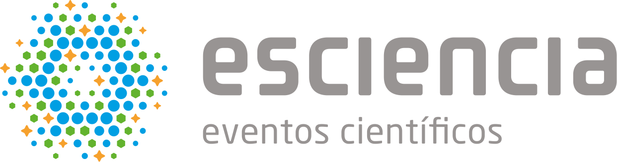 Logo of Esciencia eventos científicos, a professional collaborator involved in the design and management of the GARA scientific outreach experiences.